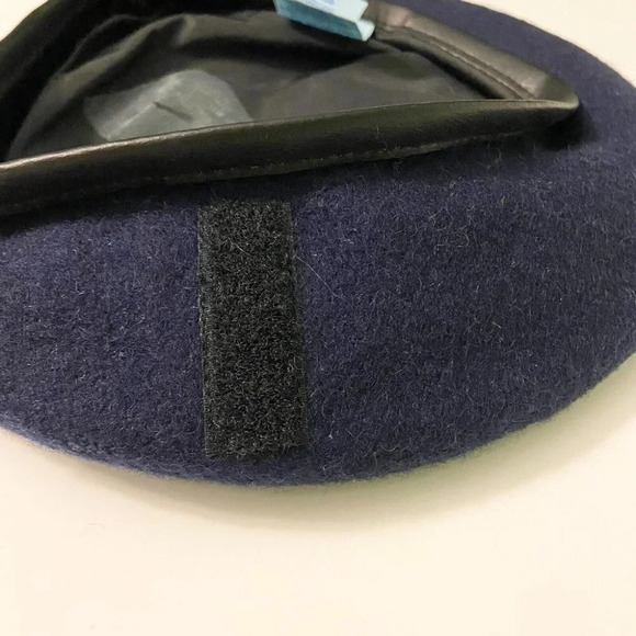 Vintage  Krystal Cap Girl Scout Felt Cap Junior Medium 55 cm Made In Canada - Picture 9 of 12